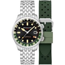 Spinnaker SP-5121-44 Mens Watch Bradner GMT Automatic 42mm 18ATM