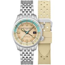 Spinnaker SP-5121-77 Mens Watch Bradner GMT Automatic 42mm 18ATM