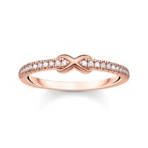 Thomas Sabo Ladies Ring TR2322-416-14-52 Infinity size 52