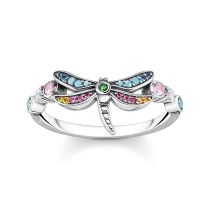 Thomas Sabo Ladies Ring TR2383-314-7-52 Dragonfly size 52