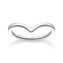 Thomas Sabo Ladies Ring TR2393-001-21-52 V-shape size 52