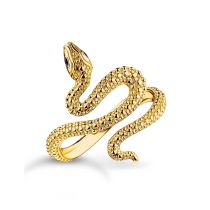 Thomas Sabo TR2483-427-39-54 Gold-plated Snake Ring Tempting Romance Ladies