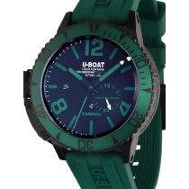 U-Boat 9667 Sommerso Green IPB Automatic Mens Watch 46mm 30ATM