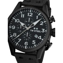 TW-Steel VS113 Volante Chronograph Mens Watch 48mm 10ATM