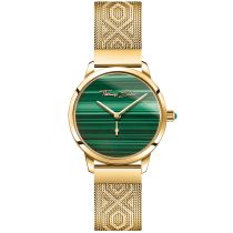 Thomas Sabo WA0365-264-211 Garden Spirit malachite Ladies Watch 33mm 