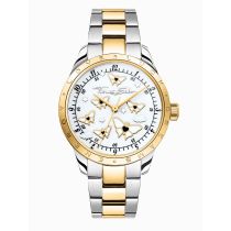 Thomas Sabo WA0433-291-202-34 Damenuhr Schmetterlinge Bicolor 34mm 10ATM