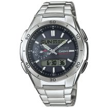 CASIO WVA-M650D-1AER Radio Controlled Solar Mens Watch 44mm 10 ATM