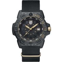 Luminox XS.3501.GOLD.SET Mens Watch Navy Seal Diver 45mm 20ATM 