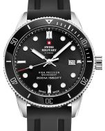 Swiss Military SM34088.07 Diver Quartz Mens Watch 42mm 20ATM