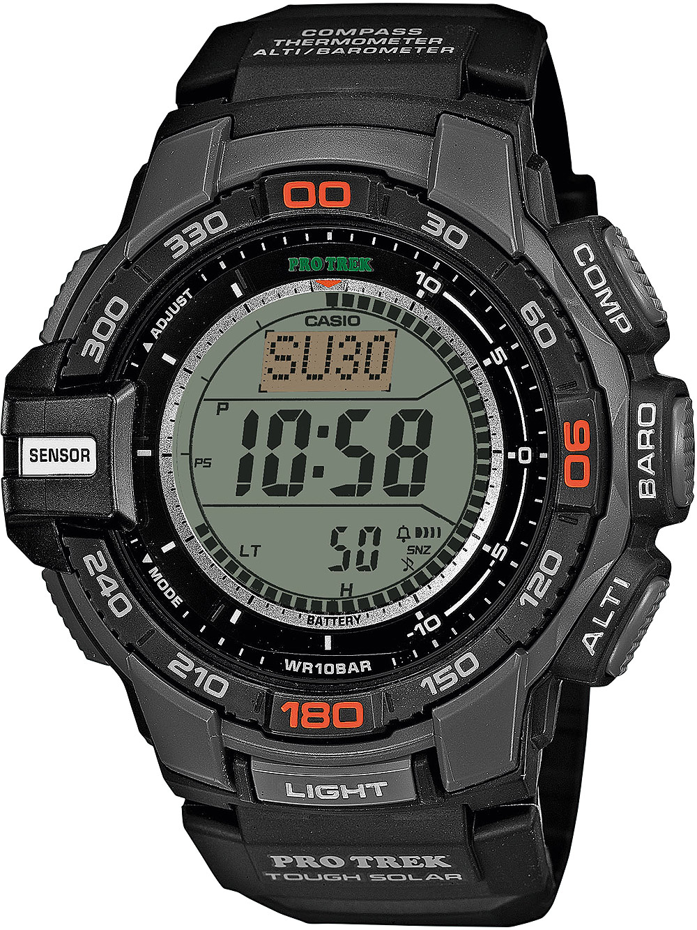 Casio PRG 270 1ER Pro Trek solar 52mm Mens watch cheap shopping Timeshop24