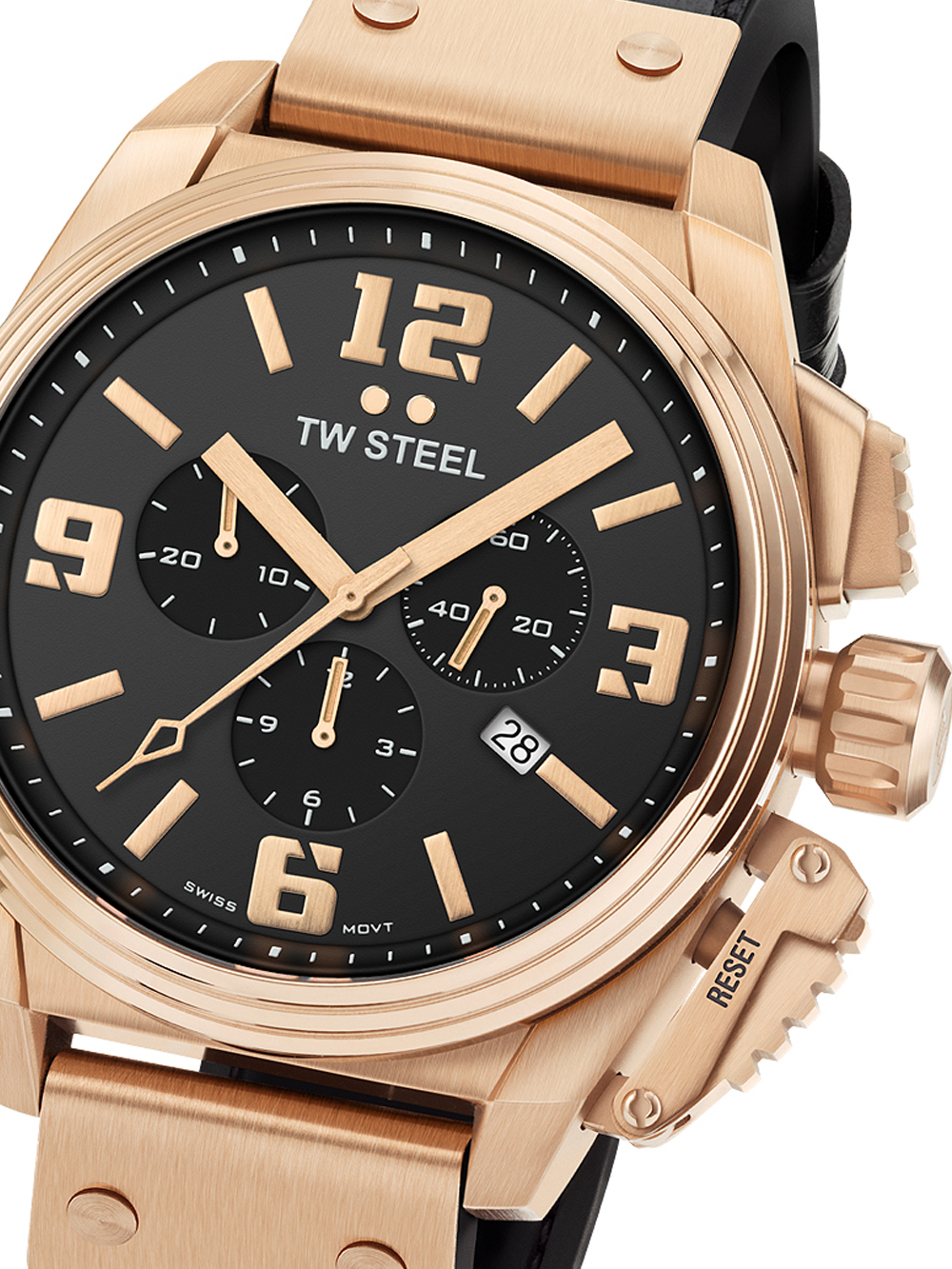 TW Steel TW1014 Canteen Chronograph 46mm Mens watch cheap shopping Timeshop24