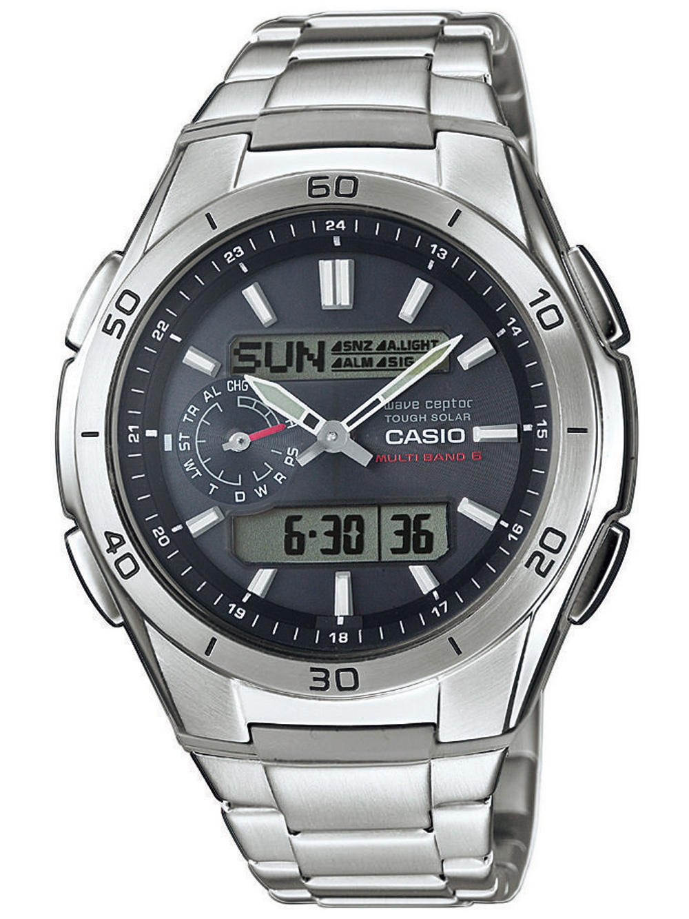 Casio wave clearance ceptor men's watch